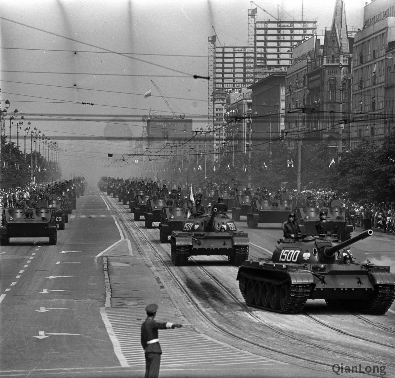 波兰T-55坦克老照片集锦 当年“西方”81演习的突击主力(4)-千龙网·中国首都网