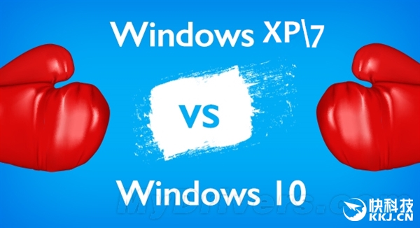 Win10欧美份额逼近Win7 在国内却依然不如XP