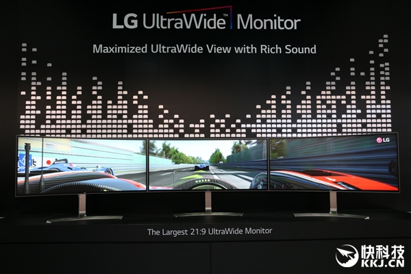 38寸还三联屏！LG 21:9曲面超宽屏显示器图赏