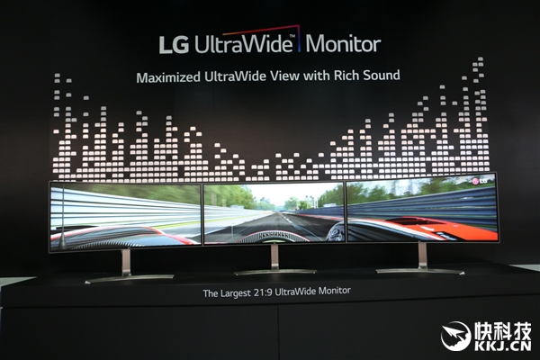 38寸还三联屏！LG 21:9曲面超宽屏显示器图赏