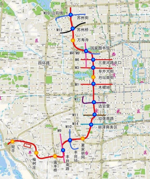 北京地铁16号线北段月底试运行 站台站厅衔接标配上下扶梯