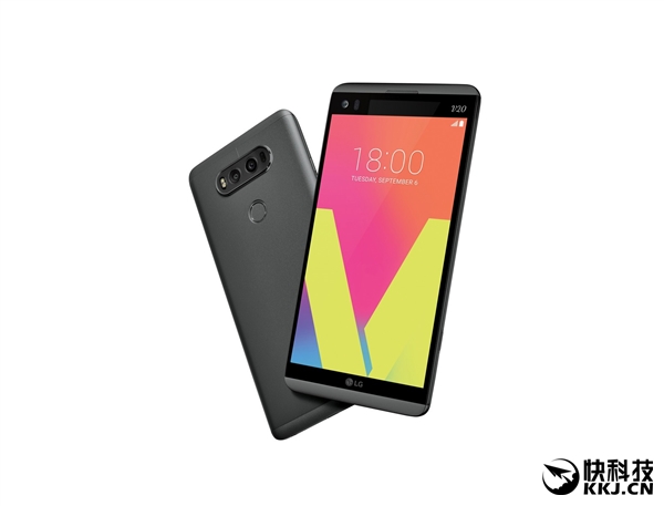 LG V20发布！首款安卓7.0手机 双屏双摄、金属机身可换电池