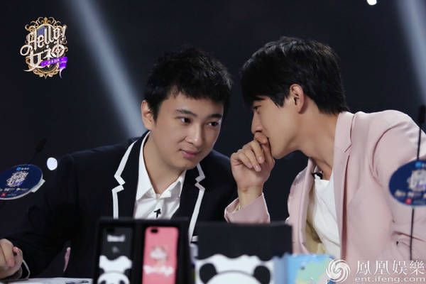 林更新探班《Hello!女神》 王思聪调侃太不综艺