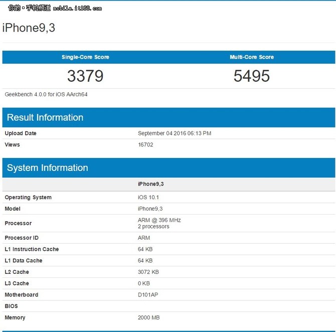 128GB版受宠 iPhone7系列跑分成绩出炉