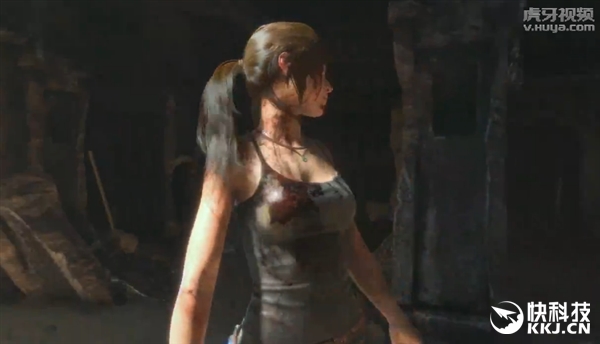 PS4 Pro版《古墓丽影》 劳拉血衣湿身 美出新高度