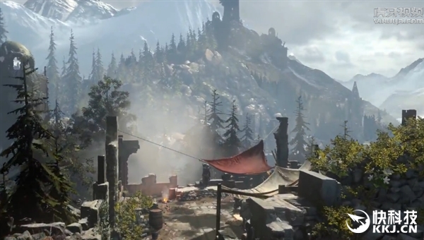 PS4 Pro版《古墓丽影》 劳拉血衣湿身 美出新高度