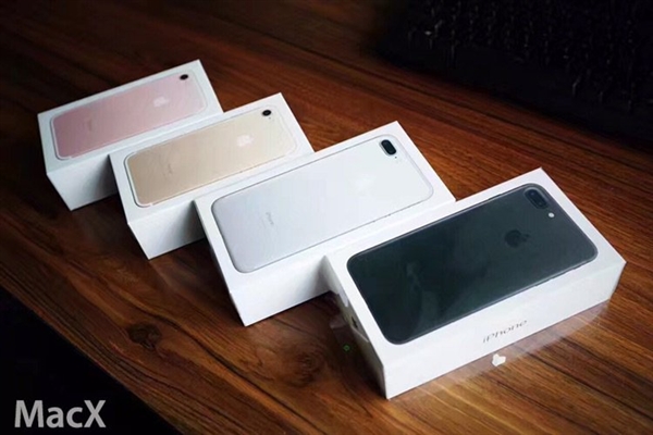 漂亮吗？国行iPhone 7 Plus四色包装齐亮相：大变