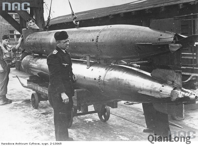 罕见的德国黑人人操鱼雷照片 二战德国的黑科