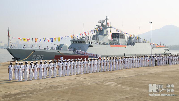 简氏:中国过去四年已建造36艘056型护卫舰 平均六周就生产一艘