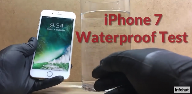 iPhone7防水实测！展示历代最强防护能力！ 