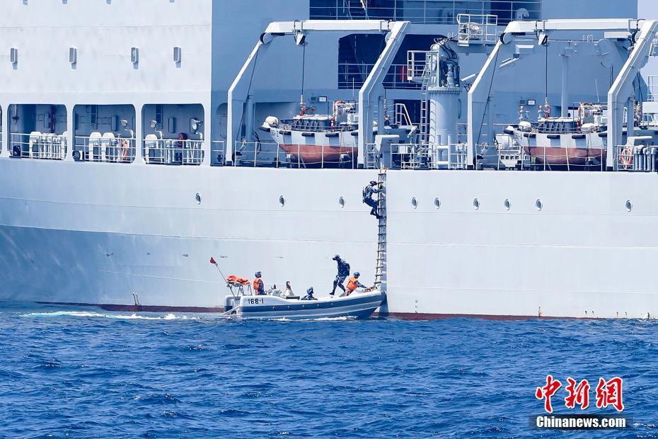 中俄“海上联合-2016”军演进入海上联合行动实施阶段