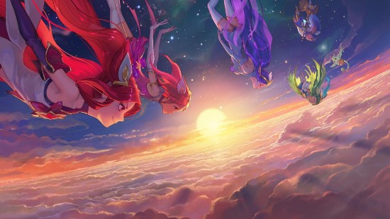  LOL魔法少女组合系列亮相 英雄联盟“星之守护者”横空出世