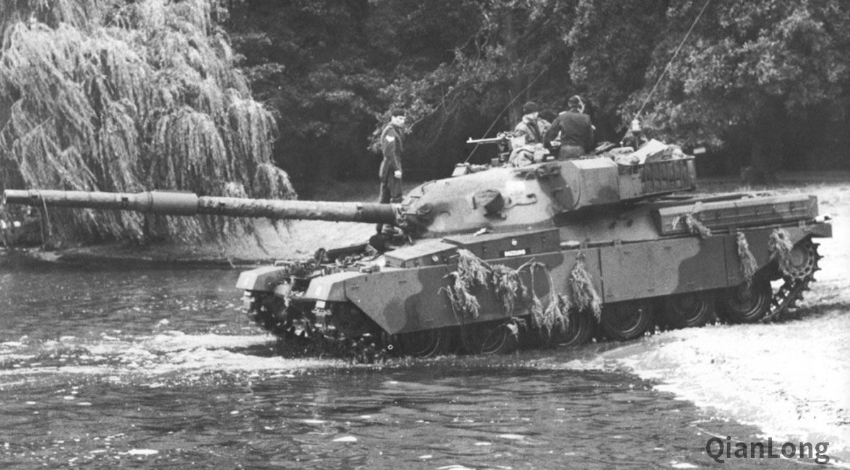1974年在德国境内演习的英国陆军 酋长坦克是反坦克部队的主力(3)