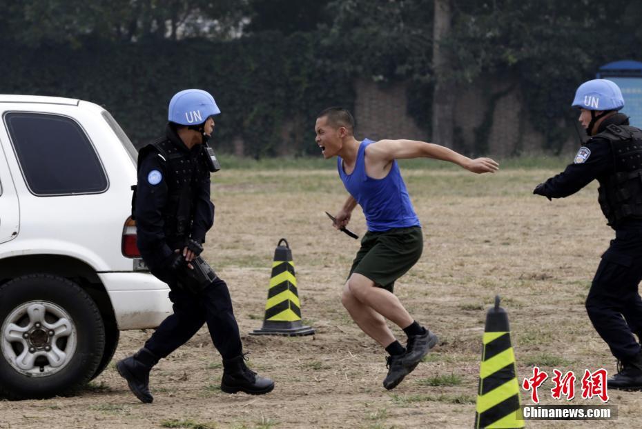 中国常备维和警队首期培训班队员全优通过联合国评估