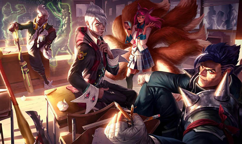 《英雄联盟》官方画册作品精选【4】