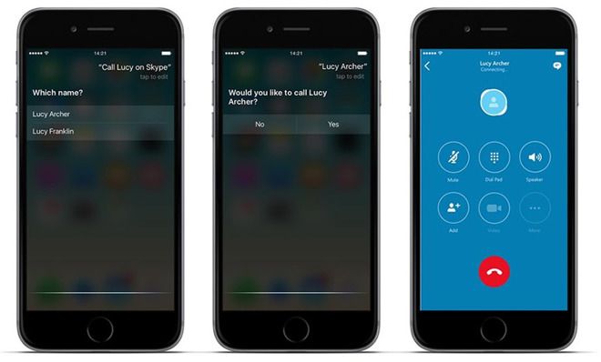 新版本Skype与时俱进 可使用Siri带来便利