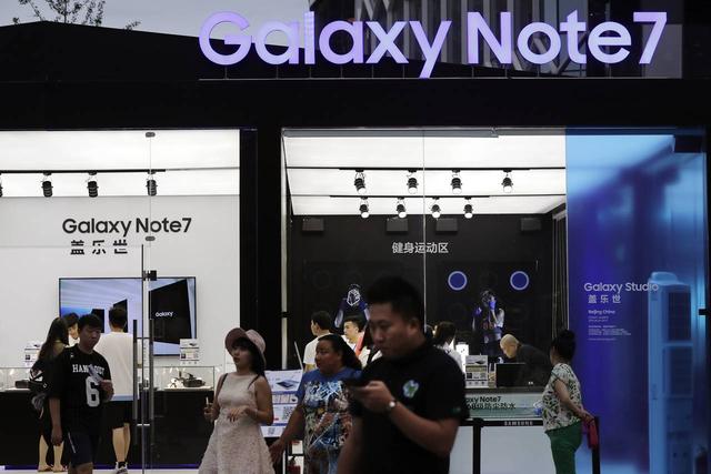 面对Note 7电池质疑 三星电子处理不力重创中国消费者信心