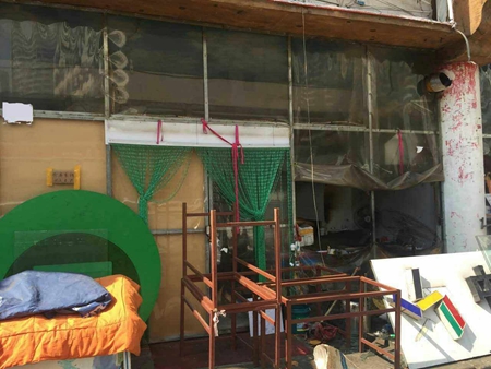 天价大虾涉事店面目前已关闭(网友供图)