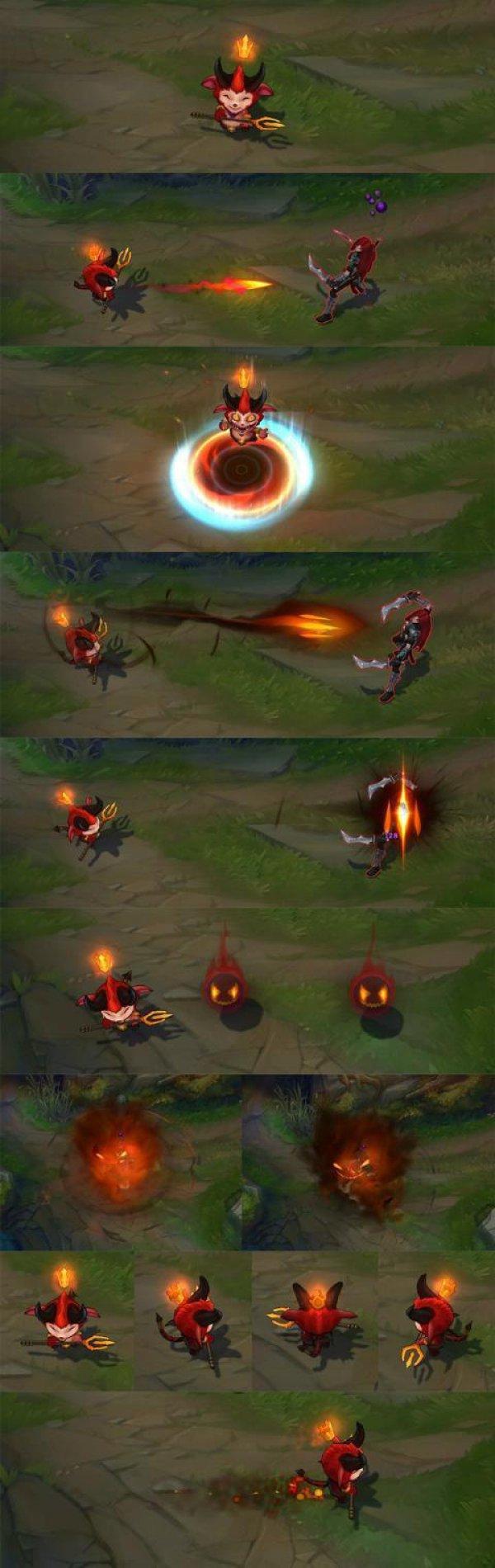 LOL万圣节三款限定皮肤曝光：女巫恶魔全都有