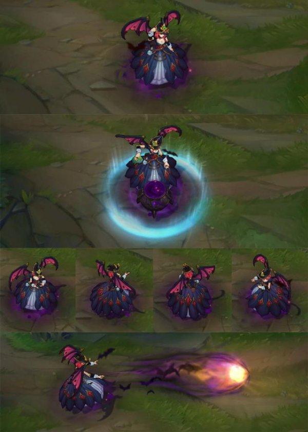 LOL万圣节三款限定皮肤曝光：女巫恶魔全都有