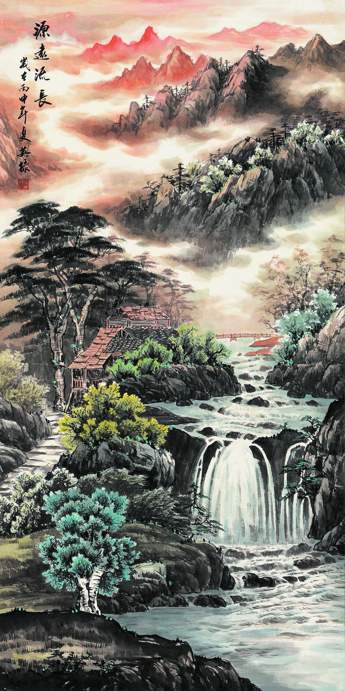 _DSC3345张英禄《源远流长》四尺整张
