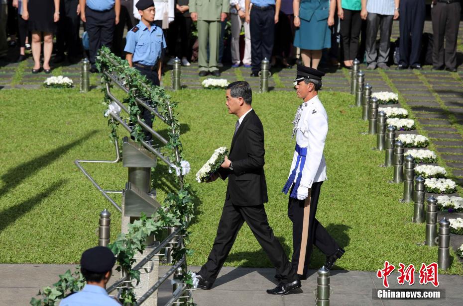 香港举行“为保卫香港而捐躯之人士”纪念仪式