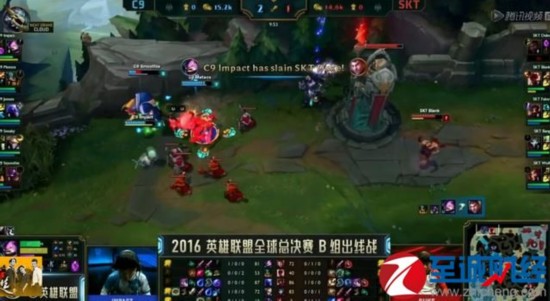 S6 10日第二场：SKT稳住前期劣势 Faker爆炸输出