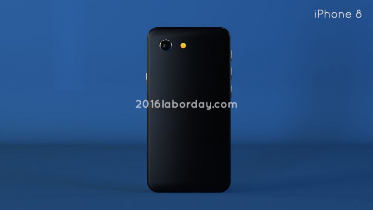 有点圆润采用曲线设计的iPhone 8概念设计