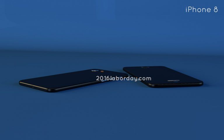 有点圆润采用曲线设计的iPhone 8概念设计