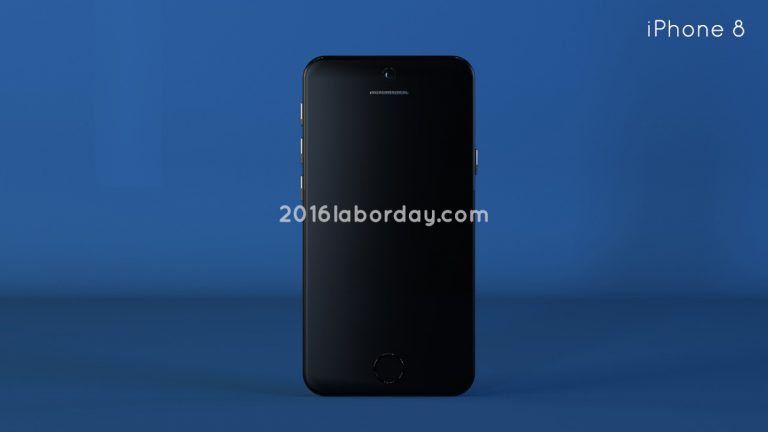 有点圆润采用曲线设计的iPhone 8概念设计