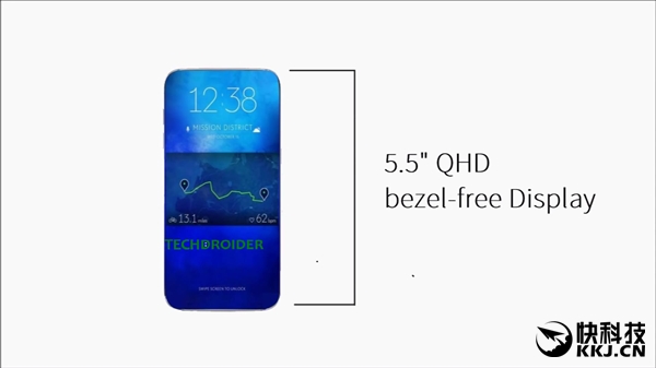 曲面屏悲剧！三星Galaxy S8概念渲染图出炉：5.5寸无边框