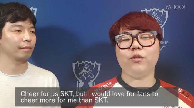 SKT辅助Wolf：100%赢RNG EDG上路太差赢不了虎牙