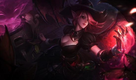 LOL测试服：莫甘娜皮肤特效微调 LOL桌游发售