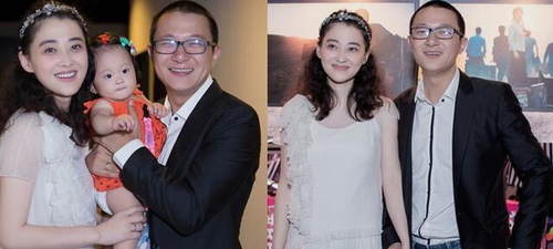 梅婷全家福曝光，儿女双全，家庭幸福美满 