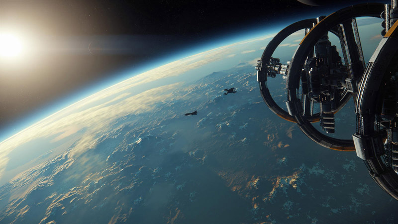 《星际公民》最新游戏截图曝光 展现真实太空【7】