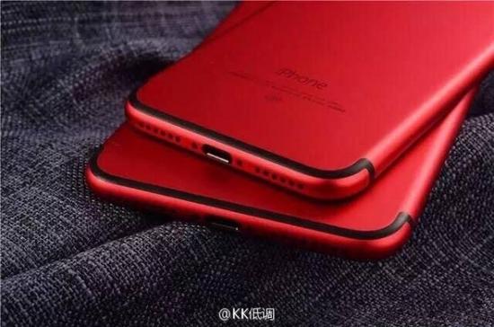 红色版iPhone7问世 可惜来自华强北 
