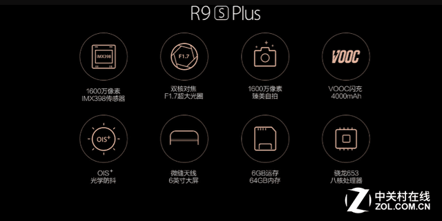 OPPO R9s发布 
