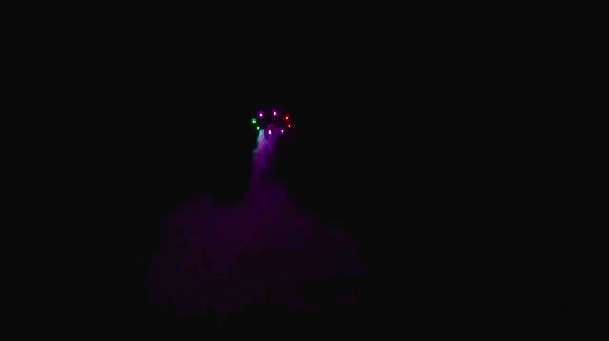 牛人给无人机配上1000w超亮LED灯 可夜间搜救