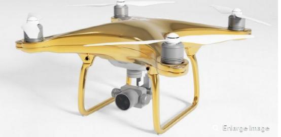 黄金版Phantom 4：飞上天不怕被打下来么？