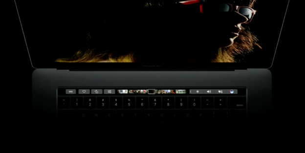 苹果新MBP触控条叫Touch Bar 功能实在丰富！