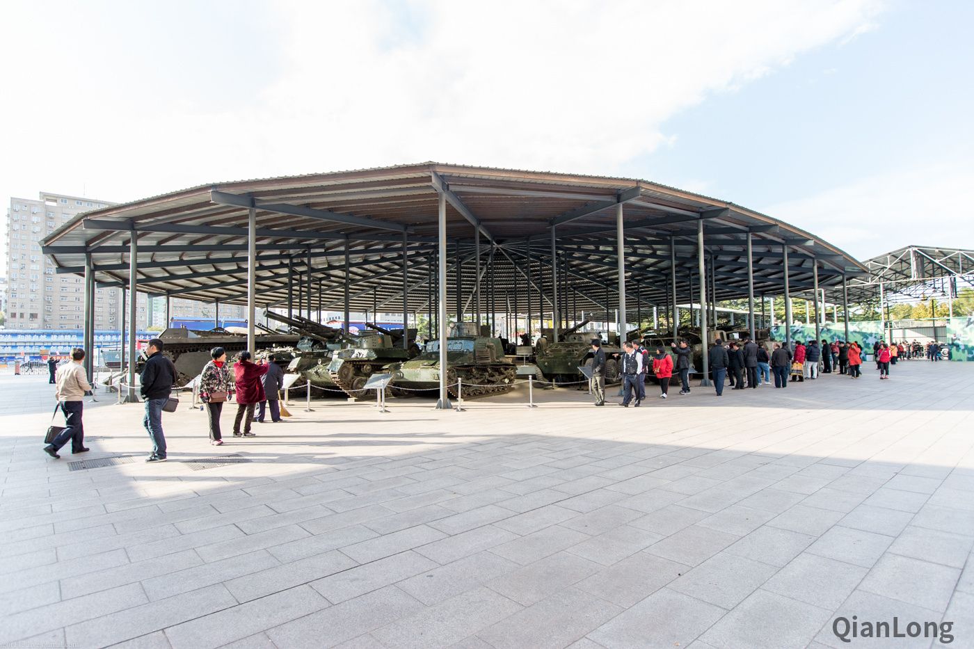 斯摄影师眼中的中国革命军事博物馆 秋天的阳