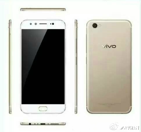 颜值飙升！vivo X9外形曝光：真是四个摄像头