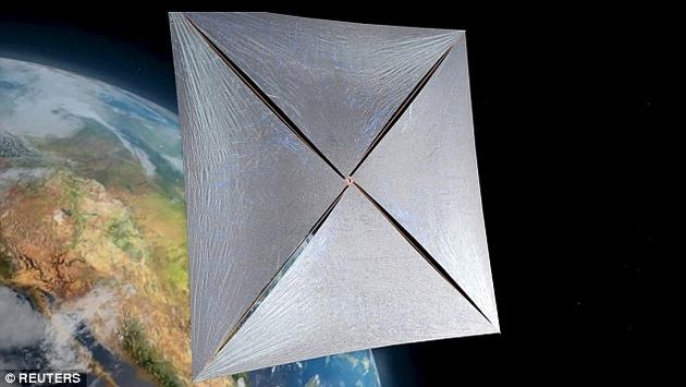 以激光为动力、推动所谓的“纳米飞行器”在宇宙中穿行。