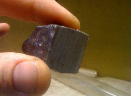 用陨石制作订婚戒