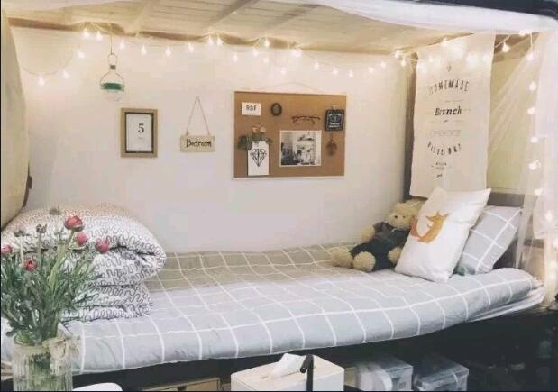 巧手女生花千元打造最美宿舍 细节满分令人惊