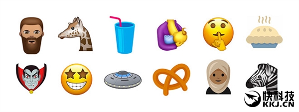 iOS 11新Emoji表情偷跑：好欢乐