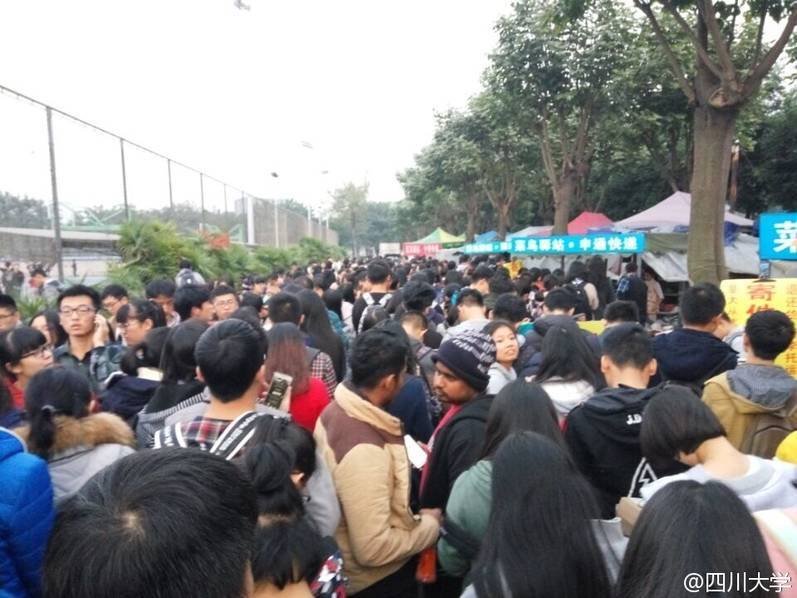 取快递堪比春运
