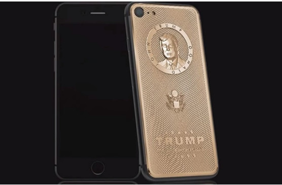意大利奢侈品牌推特朗普镀金iPhone7约2万人民币