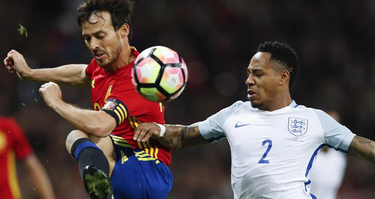 友谊赛:英格兰战平西班牙-千龙网·中国首都网