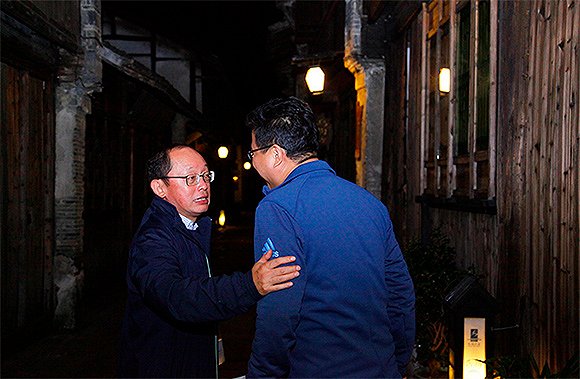 丁磊和田溯宁  图片摄影：吕萌